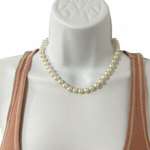 Vintage Women's pearl necklace coquette fairy core feminine dainty boho chic